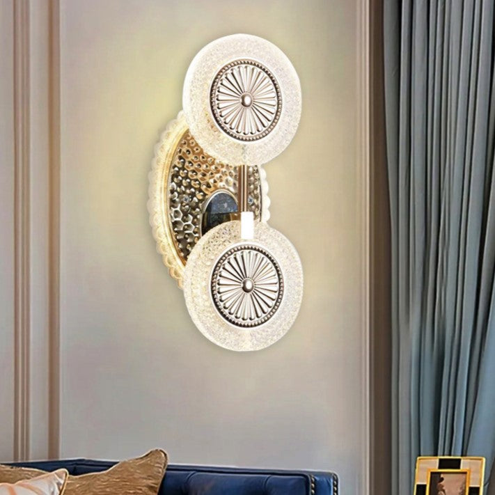 Luxury Crystal Diamond Shape Acrylic LED Wall Sconce Lamp