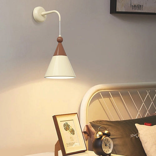 Nordic Hardware Resin Conical 1-Light Wall Sconce Lamp