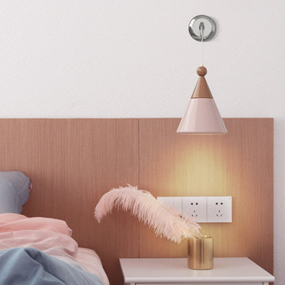 Nordic Hardware Resin Conical 1-Light Wall Sconce Lamp