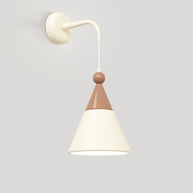 Nordic Hardware Resin Conical 1-Light Wall Sconce Lamp