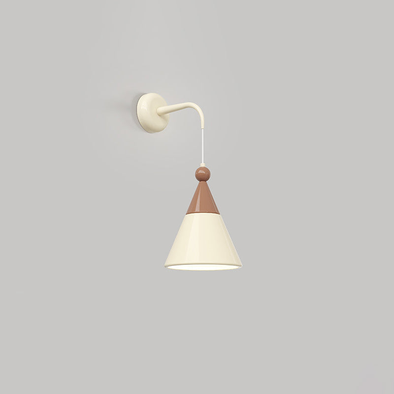 Nordic Hardware Resin Conical 1-Light Wall Sconce Lamp