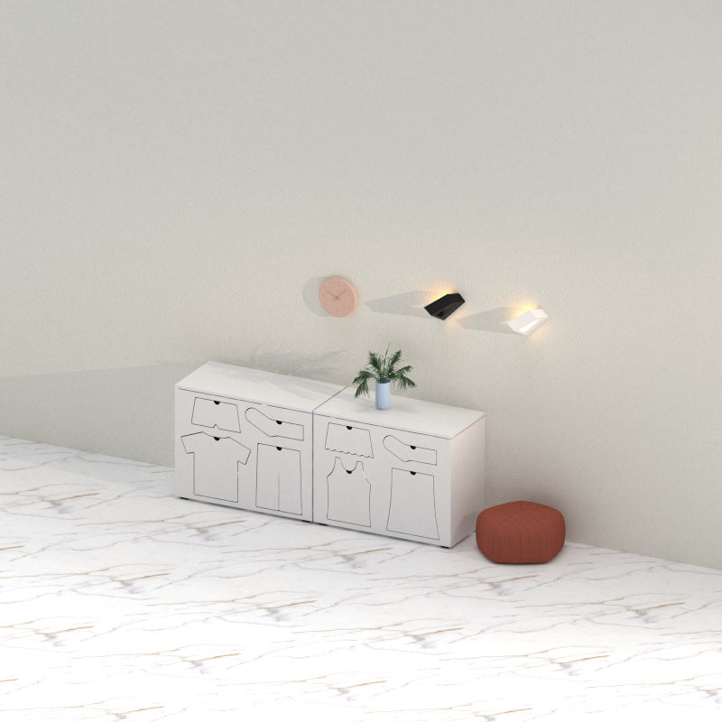 Simplicity Geometric Polygon Aluminum LED Wall Sconce Lamp