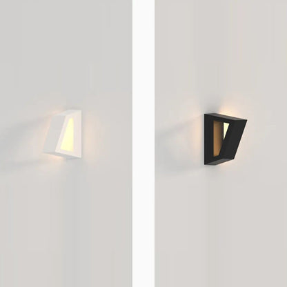 Simplicity Geometric Polygon Aluminum LED Wall Sconce Lamp