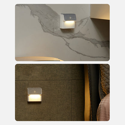 ABS Magnetic LED Human Sensor Night Light Wall Sconce Lamp