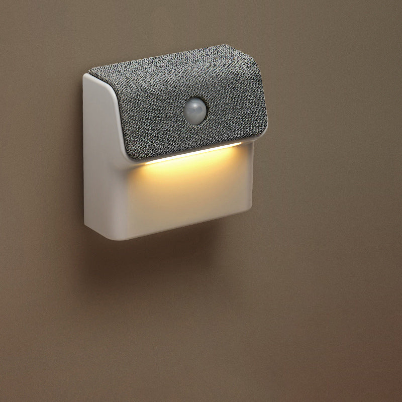 ABS Magnetic LED Human Sensor Night Light Wall Sconce Lamp
