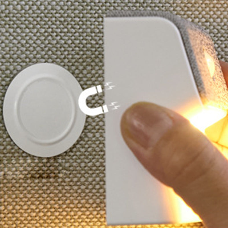 ABS Magnetic LED Human Sensor Night Light Wall Sconce Lamp