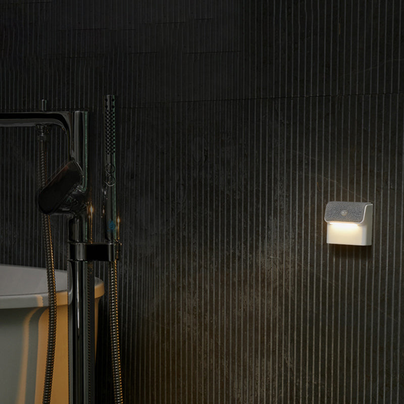 ABS Magnetic LED Human Sensor Night Light Wall Sconce Lamp
