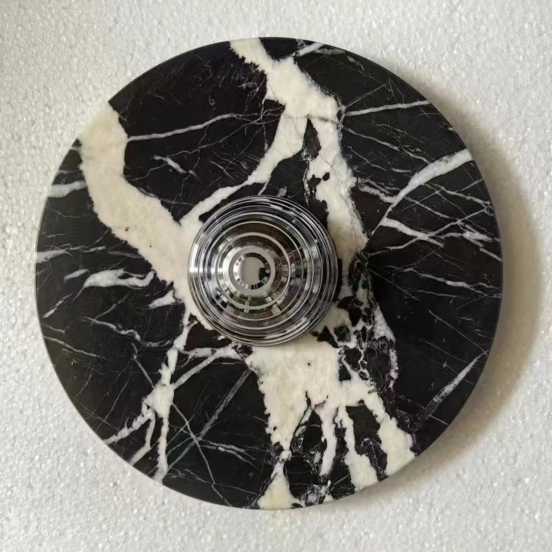 Luxury Marble Geometric Circle LED Wall Sconce Lamp