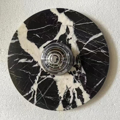 Luxury Marble Geometric Circle LED Wall Sconce Lamp