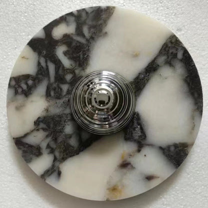 Luxury Marble Geometric Circle LED Wall Sconce Lamp