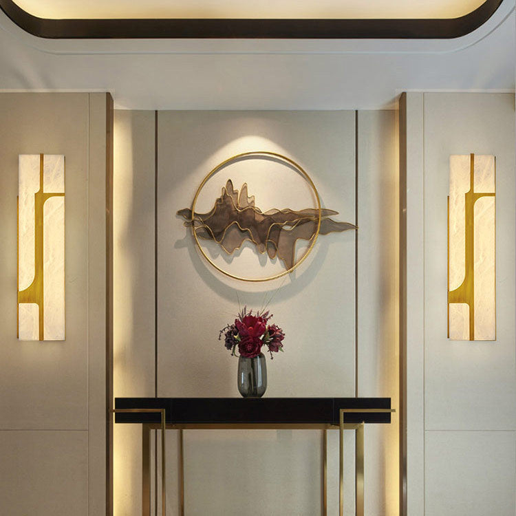 Imitation Shade Stainless Steel LED Wall Sconce Lamp