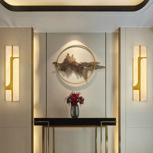 Imitation Shade Stainless Steel LED Wall Sconce Lamp