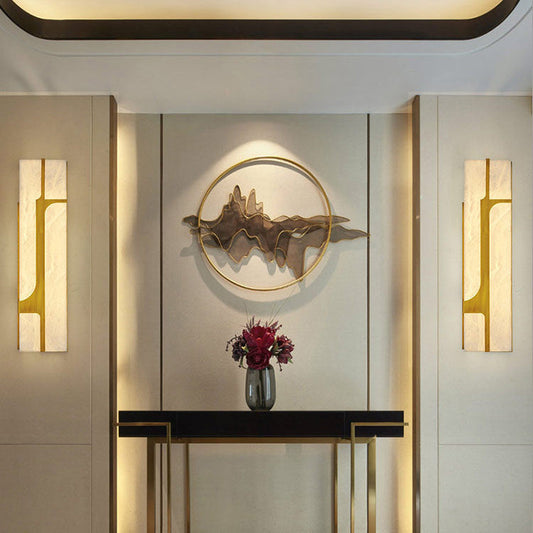 Imitation Shade Stainless Steel LED Wall Sconce Lamp