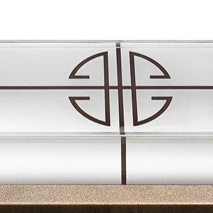 Rectangular Steel LED Outdoor Solar Wall Sconce Lamp