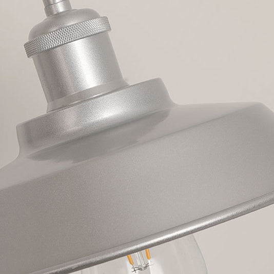 Industrial Iron Conical Shade 1-Light Wall Sconce Lamp
