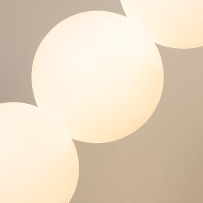 Scandinavian PE Gourd Skewer Shade LED Wall Sconce Lamp
