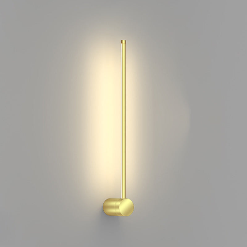 Aluminum Geometric Straight Line LED Wall Sconce Lamp
