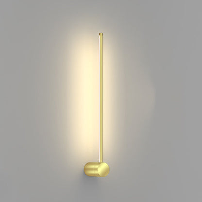 Aluminum Geometric Straight Line LED Wall Sconce Lamp