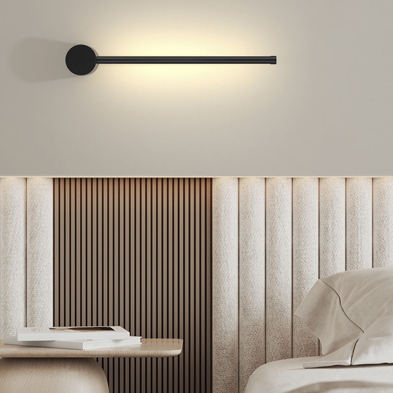 Aluminum Geometric Straight Line LED Wall Sconce Lamp