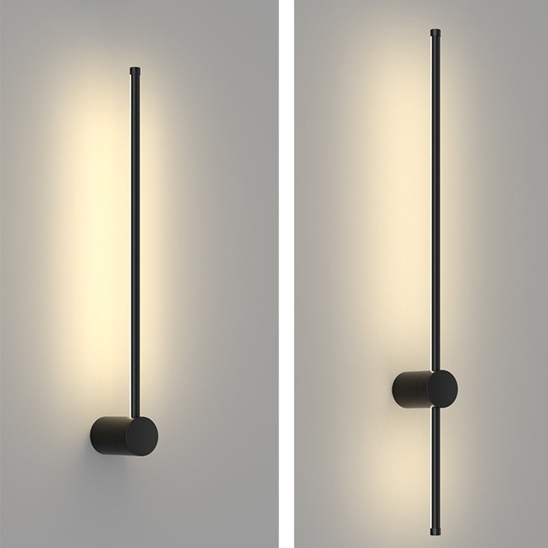 Aluminum Geometric Straight Line LED Wall Sconce Lamp