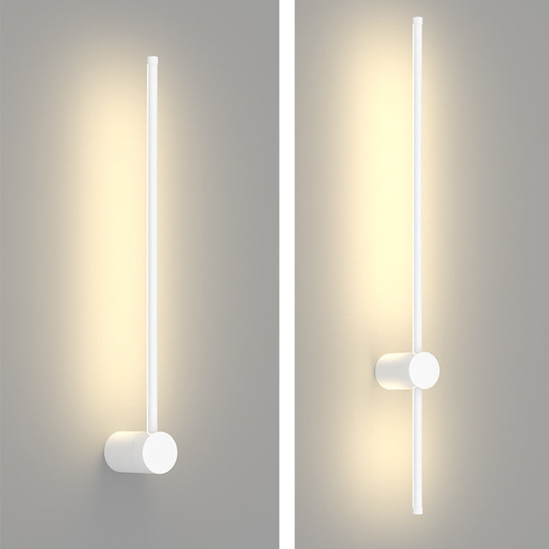 Aluminum Geometric Straight Line LED Wall Sconce Lamp