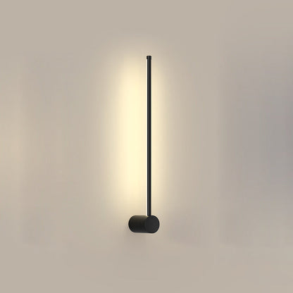Aluminum Geometric Straight Line LED Wall Sconce Lamp