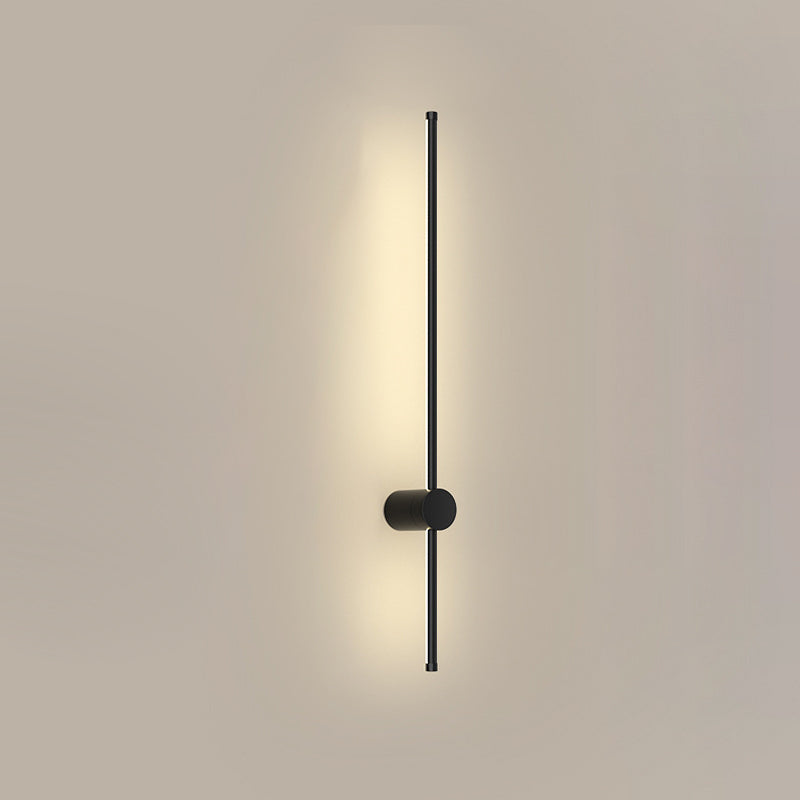 Aluminum Geometric Straight Line LED Wall Sconce Lamp