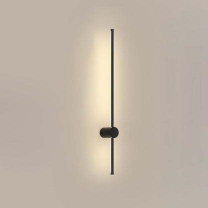 Aluminum Geometric Straight Line LED Wall Sconce Lamp