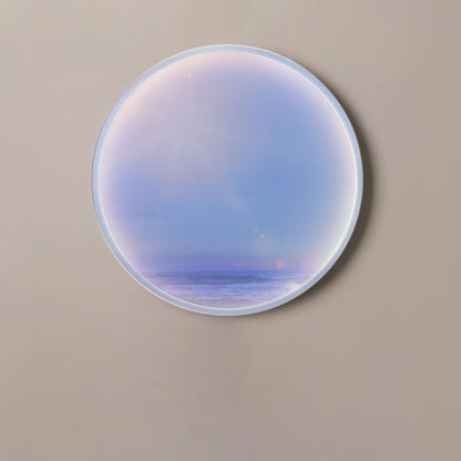 Moon Beach Acrylic Circle Shade LED Wall Sconce Lamp
