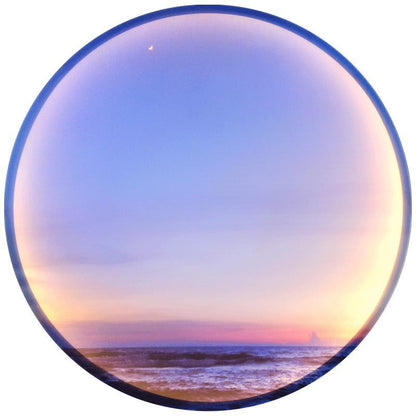 Moon Beach Acrylic Circle Shade LED Wall Sconce Lamp