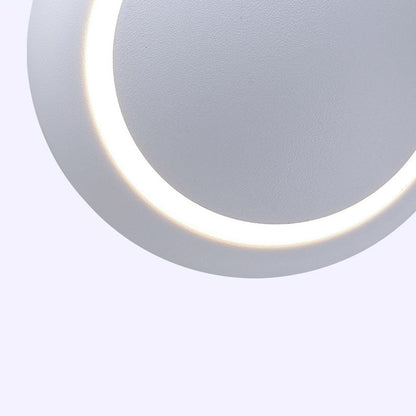 Geometric Circle Aluminum PC LED Wall Sconce Lamp