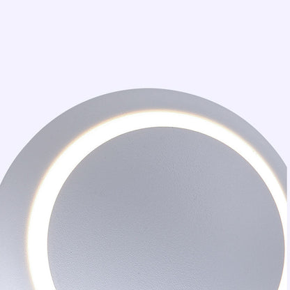 Geometric Circle Aluminum PC LED Wall Sconce Lamp