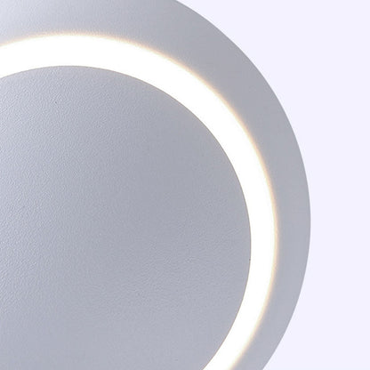 Geometric Circle Aluminum PC LED Wall Sconce Lamp