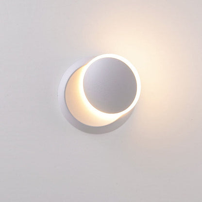 Geometric Circle Aluminum PC LED Wall Sconce Lamp