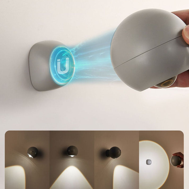 ABS USB Charging Magnetic LED Spotlight Wall Sconce Lamp