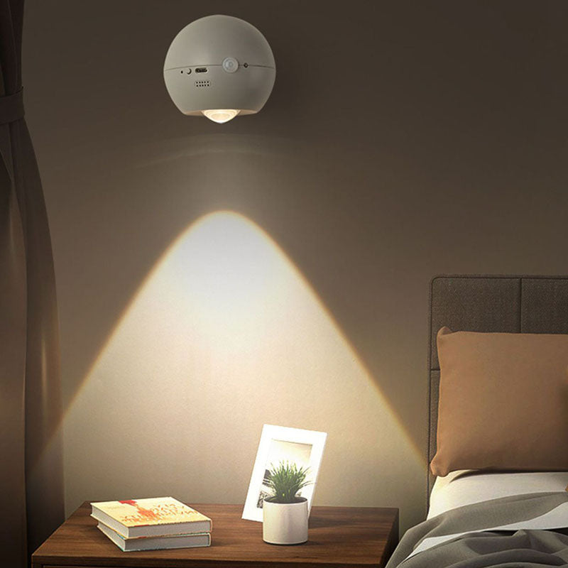 ABS USB Charging Magnetic LED Spotlight Wall Sconce Lamp