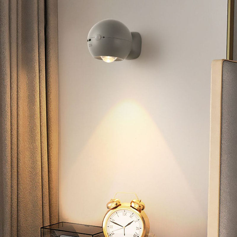 ABS USB Charging Magnetic LED Spotlight Wall Sconce Lamp