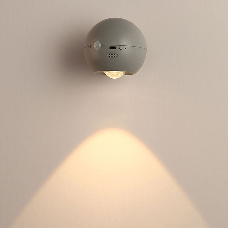 ABS USB Charging Magnetic LED Spotlight Wall Sconce Lamp