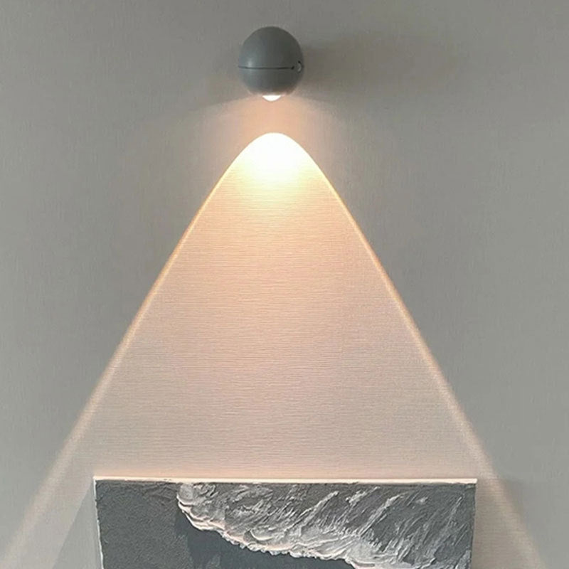 ABS USB Charging Magnetic LED Spotlight Wall Sconce Lamp