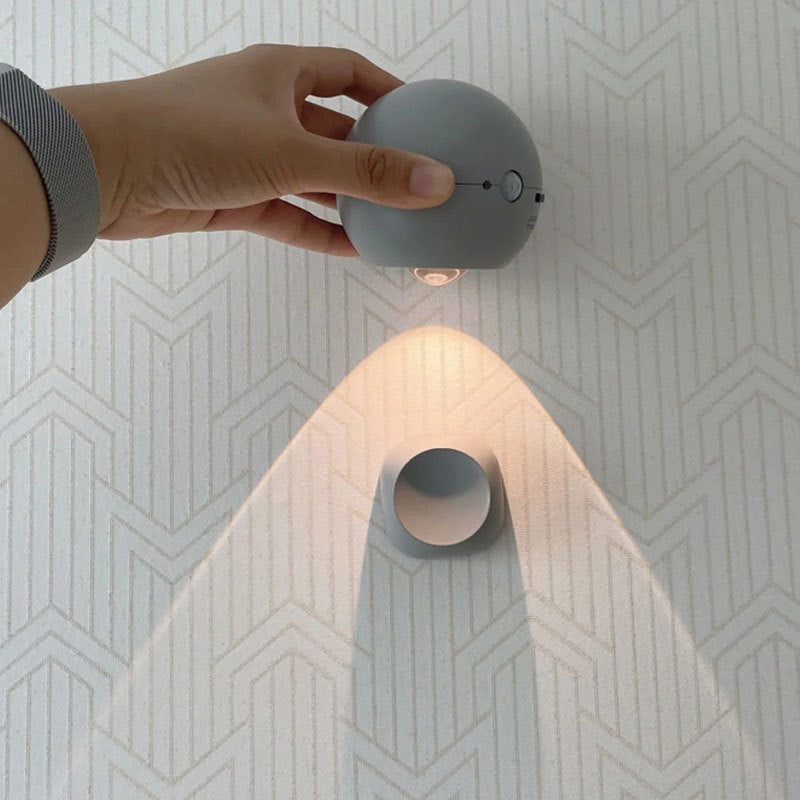 ABS USB Charging Magnetic LED Spotlight Wall Sconce Lamp
