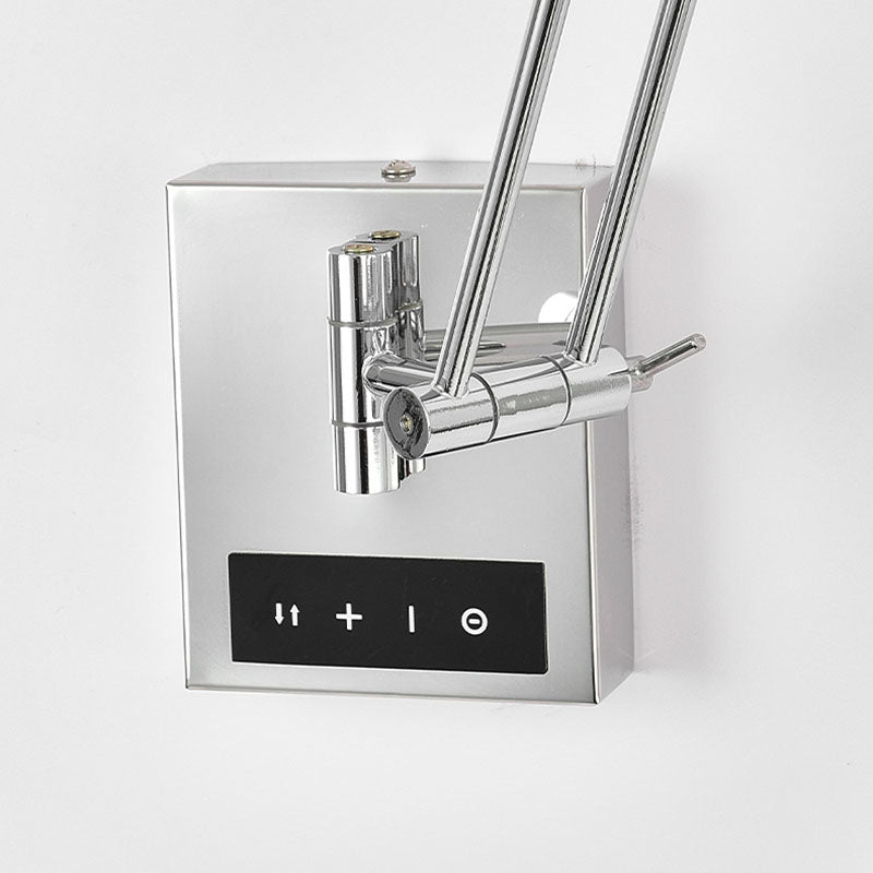 Simplicity Aluminum Adjustable Arm LED Wall Sconce Lamp