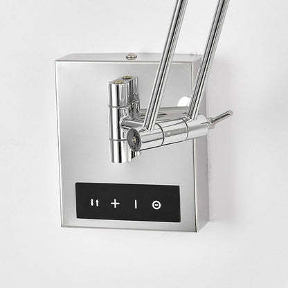 Simplicity Aluminum Adjustable Arm LED Wall Sconce Lamp