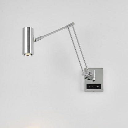 Simplicity Aluminum Adjustable Arm LED Wall Sconce Lamp