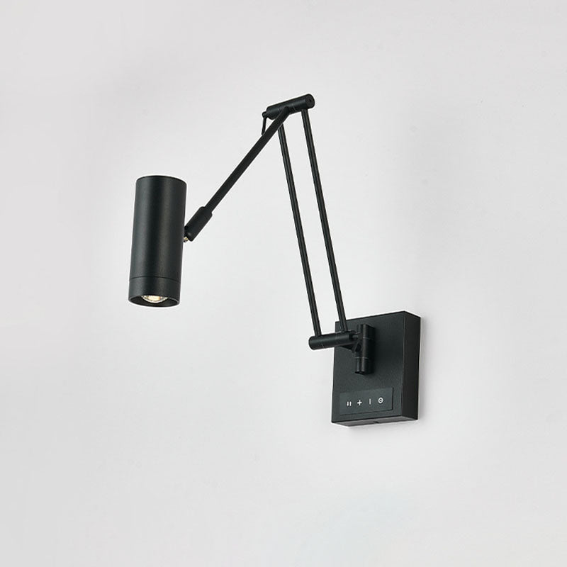 Simplicity Aluminum Adjustable Arm LED Wall Sconce Lamp
