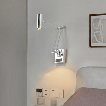 Simplicity Aluminum Adjustable Arm LED Wall Sconce Lamp