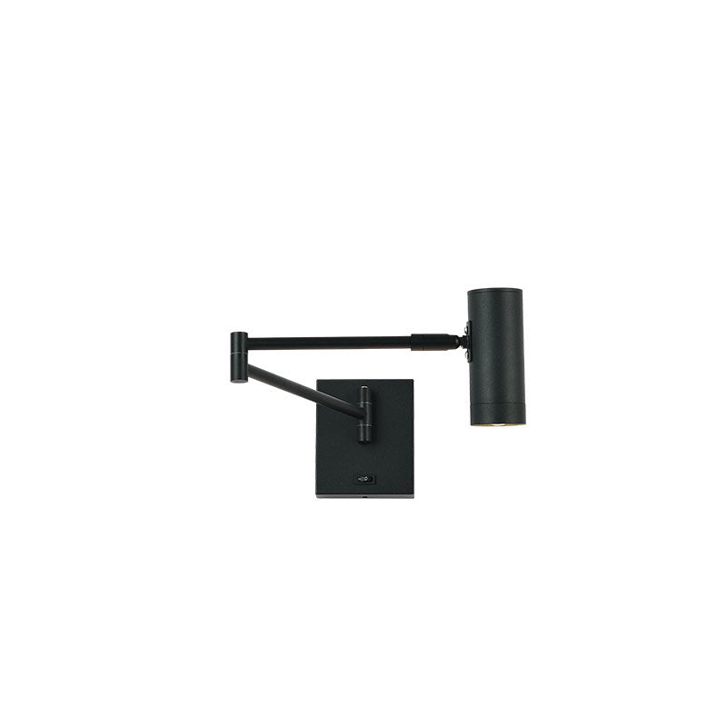 Simplicity Aluminum Adjustable Arm LED Wall Sconce Lamp