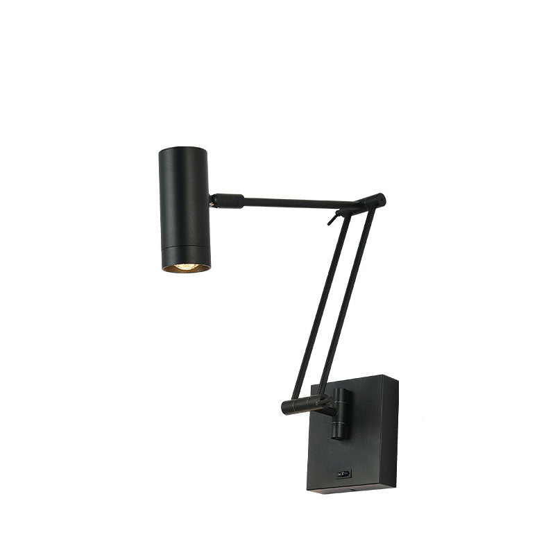 Simplicity Aluminum Adjustable Arm LED Wall Sconce Lamp