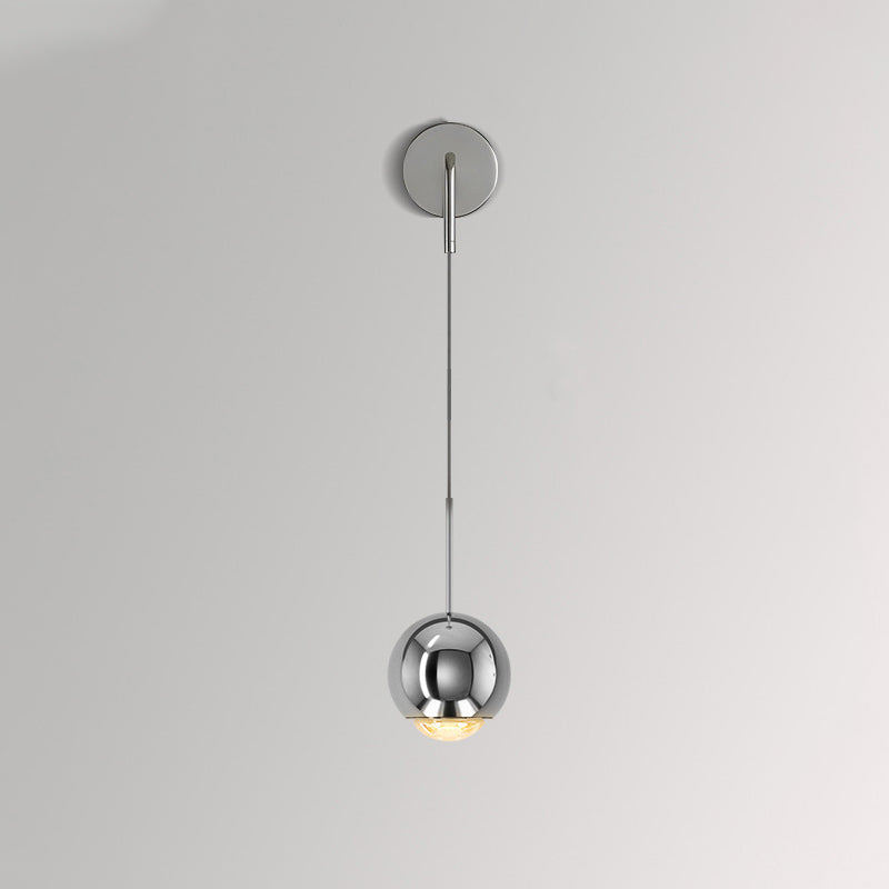 Scandinavian Globe Ball Acrylic Shade LED Wall Sconce Lamp