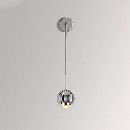 Scandinavian Globe Ball Acrylic Shade LED Wall Sconce Lamp