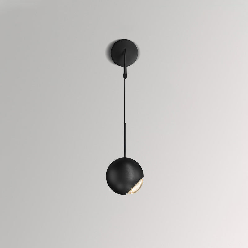 Scandinavian Globe Ball Acrylic Shade LED Wall Sconce Lamp